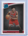 CHANDLER HUTCHISON 2018 DONRUSS RATED ROOKIE CHICAGO BULLS #166