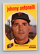 1959 Topps #377 Johnny Antonelli EX-EXMT San Francisco Giants Baseball Card