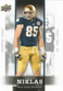 2014 Upper Deck Star Rookies Football Card #13 Troy Niklas / Notre Dame