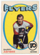 1971-72 O-Pee-Chee - Barry Ashbee Rookie Philadelphia Flyers #104