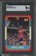 1986-87 Fleer Basketball #57 Michael Jordan RC Rookie HOF SGC 9 " HIGH END "