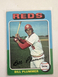 Bill Plummer Cincinnati Reds 1975 Topps #656