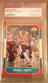 1986 Fleer Basketball #17 Michael Cooper Los Angeles Lakers PSA 8 NM-MT