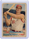 1957 TOPPS TED KLUSZEWSKI #165 CINCINNATI REDS AS SHOWN FREE COMBINED SHIPPING