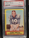 1963 Topps Football John Unitas #1 Baltimore Colts PSA 6