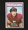 1972 Topps Football Card Number 51 Curt Knight Washington Redskins #51