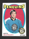 1971-72 OPC O-Pee-Chee Hockey #188 Keith MCCREARY Pittsburgh Penguins. NM-MT.