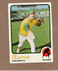1973 Topps Baseball #235 Jim 'Catfish' Hunter Oakland A's HOF