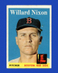 1958 Topps Set-Break #395 Willard Nixon EX-EXMINT *GMCARDS*