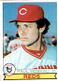 1979 Topps Baseball #377 Paul Moskau Cincinnati Reds Vintage Original