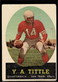 1958 Topps Y.A. Tittle Card #86 (4K17)