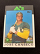 JOSE CANSECO ROOKIE TOPPS TRADED 1986 #20T OAKLAND A'S RC NRMT BASEBALL CARD