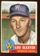 1953 Topps Baseball Card HIGH #224 Lou Sleater