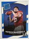 2017 Donruss Rated Rookie Patrick Mahomes #327 (Flawed)