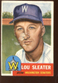 1953 Topps Baseball Card HIGH #224 Lou Sleater Single Print