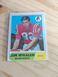 1968 Topps Football Jim Whalen #20 Boston Patriots