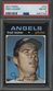 1971 Topps #707 Fred Lasher Angels PSA 8 NM-MT