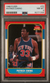 1986 Fleer Patrick Ewing PSA 8 NM-MT #32 Knicks Rookie