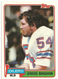 1981 Topps Football Card #79 Gregg Bingham Football Card / Houston Oilers