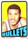 Dave Stallworth  1972-73 Topps #132 Baltimore Bullets NY Knicks 5A