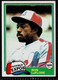 1981 Topps, Ron LeFlore #710, Baseball Card, Ex. condition, LOW Cost shipping!