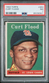 1958 Topps #464 Curt Flood Rookie RC PSA 7 NR-Mint St. Louis Cardinals