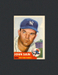 1953 Topps Johnny Sain #119 - RARE SP - New York Yankees - VG-EX