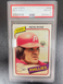 1980 Topps Baseball #540 Pete Rose , Cincinnati Reds,  NM-MT PSA 8