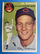 1954 Topps #15 AL ROSEN EX+! Cleveland Indians Star! NO creases!!
