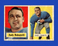1957 Topps FOOTBALL Andy Robustelli #71 (EX/NM) New York Giants Hall-of-Fame!