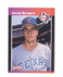 Kevin Brown Texas Rangers Ptcher #613 Donruss 1989 #Baseball Card