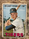 1967 Topps Mickey Stanley Detroit Tigers High Number Vintage #607 VG