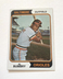 1974 Topps Baseball Al Bumbry card #137 Baltimore Orioles