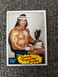 1985 Topps WWF Jimmy Superfly Snuka #6 Rookie RC HOF 