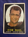 1958 TOPPS FOOTBALL #91 DON PAUL CLEVELAND BROWNS (POOR/CREASED) *FREE SHIPPING*
