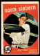 1959 Topps #308 Norm Siebern New York Yankees VG-VGEX NO RESERVE!