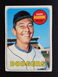 1969 Topps #94 Hank Aguirre - Los Angeles Dodgers - EX