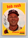 1959 Topps #396 Bob Rush EX-EXMT Milwaukee Braves Baseball Card
