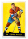 1960-61 PARKHURST HOCKEY CARD MONTREAL CANADIENS CLAUDE PROVOST #54