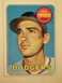 1969 Topps Paul Popovich Baseball Trading Card #47, LA Dodgers