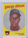 CH: 1959 Topps Baseball Card #512 George Altman Rookie Chicago Cubs - Ex-ExMt