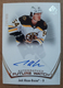 JACK AHCAN FUTURE WATCH 2021-22 UD SP AUTHENTIC /999 AUTO ROOKIE RC #107 BRUINS