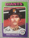 1975 Topps Baseball Mike Phillips Giants #642
