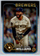 2024 TOPPS SERIES 1 DEVIN WILLIAMS MILWAUKEE BREWERS #135