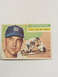 1956 Topps Baseball Card #302 Eddie Robinson