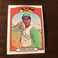 1972 Topps John Odom #557  Oakland A’s 6th Series High Number VERY GOOD