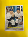 DA76504  1957 Topps #407 Yankees Power Hitters Mickey Mantle Yogi Berra EX/MT