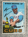 1967 Topps #439 Byron Browne - Chicago Cubs - Very Good Condition