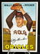 1967 Topps Baseball Card Wally Bunker #585 High # Card EXMT Range BV $25 JB