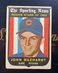 1959 Topps #118 John Buzhardt RC EX! Chicago CUBS! NO creases, stains or marks